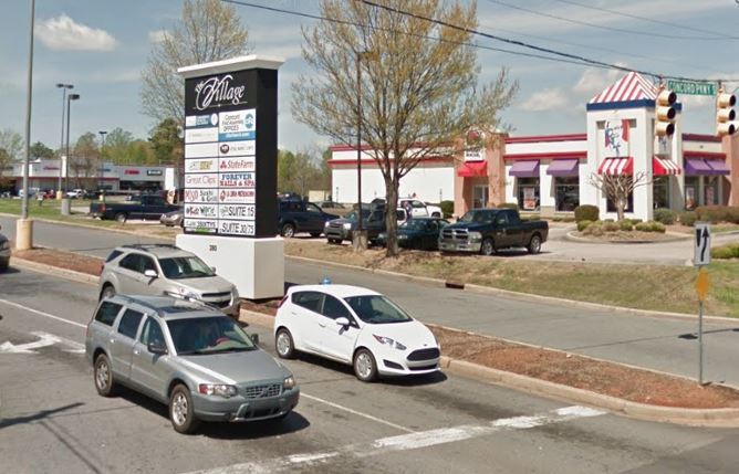 concord dental services sign at road